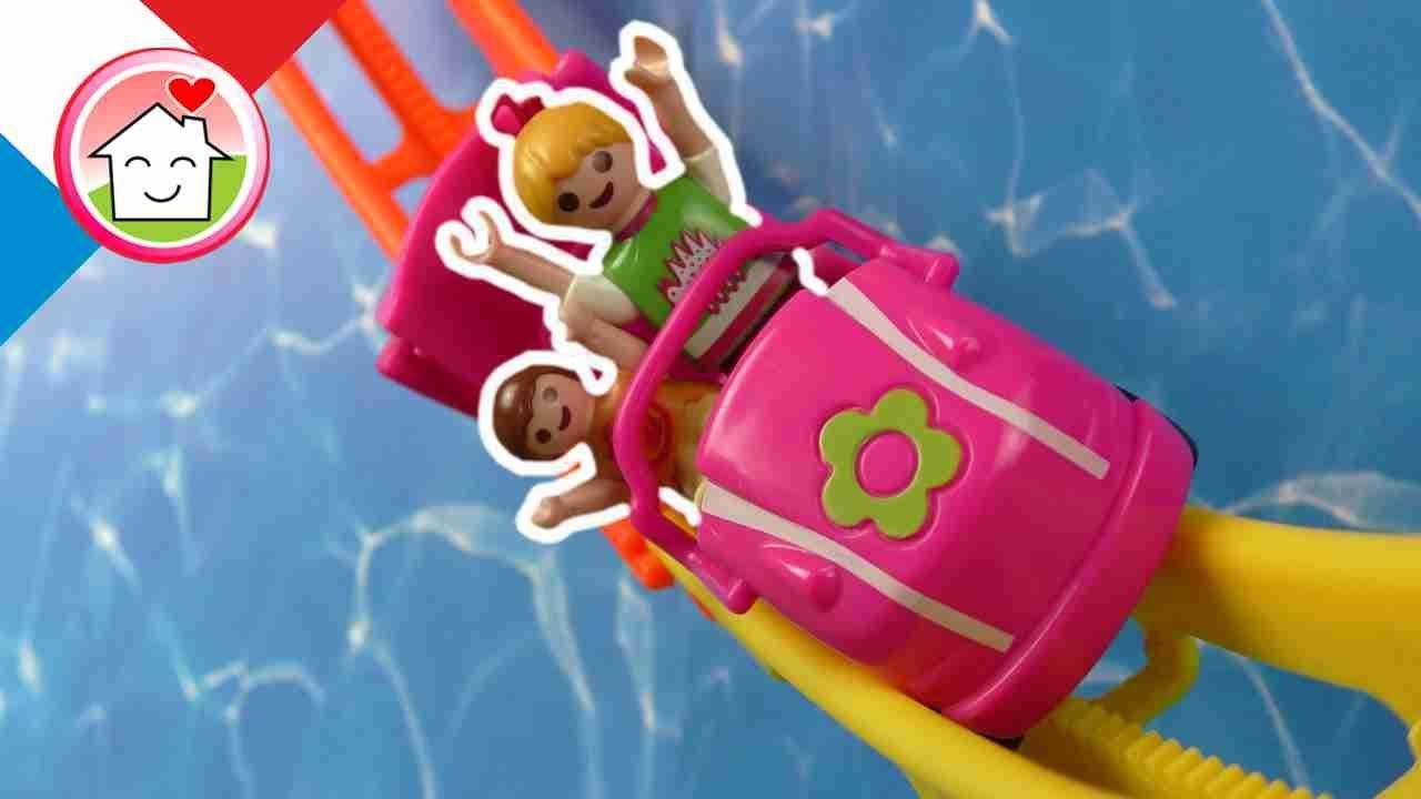 Playmobil en francais Mega Pack - Famille Hauser au parc d'attractions 2