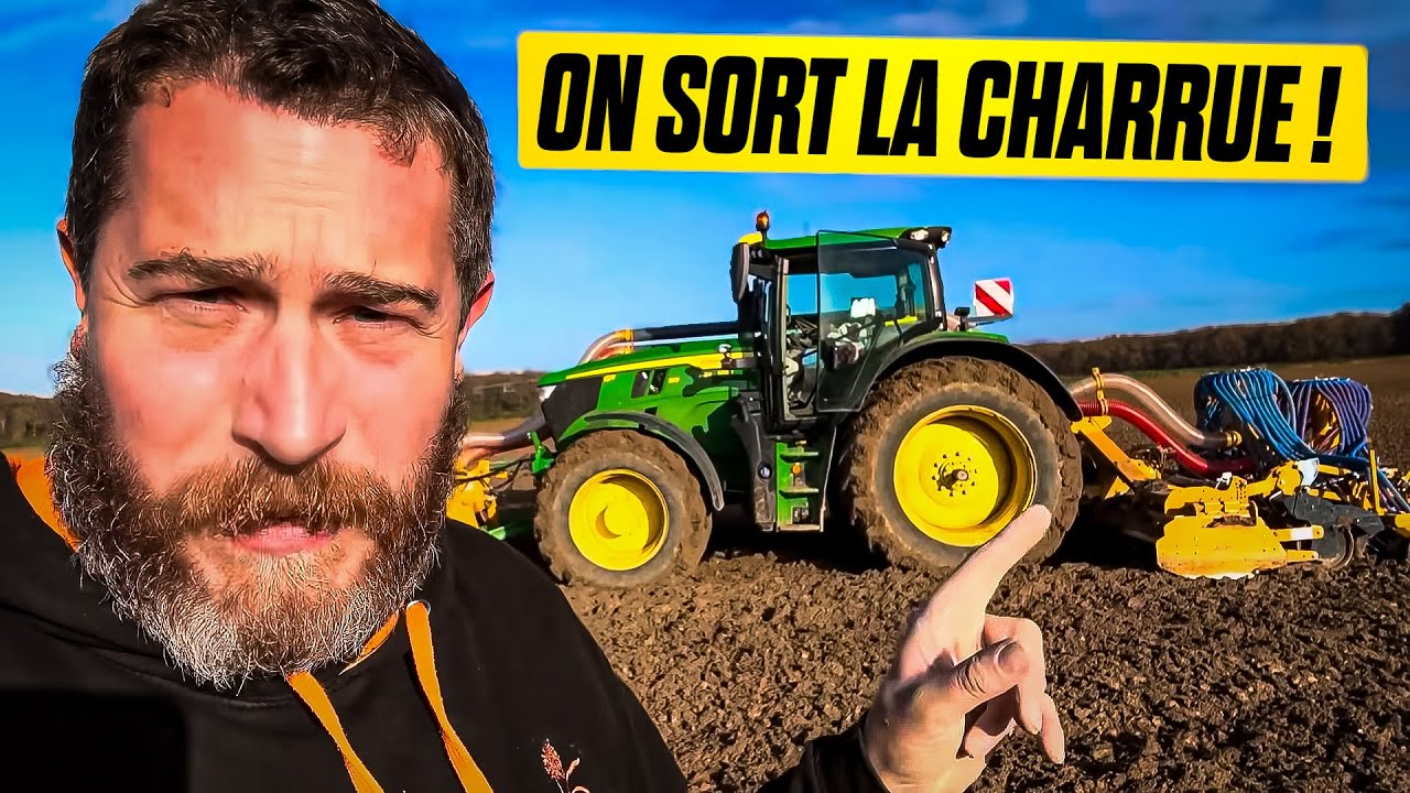 Semis de blé : on sort la Charrue et le nouveau combiné de semis !