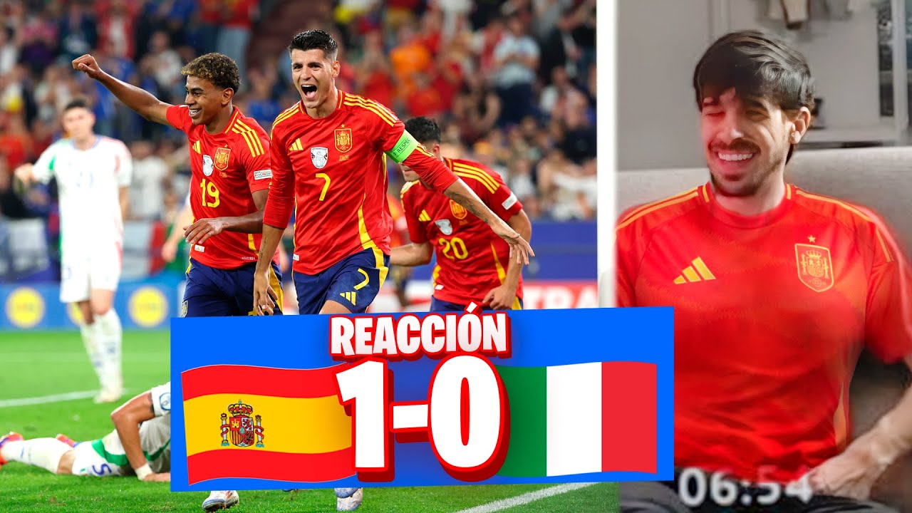 ALEXBY REACCIONA A ESPAÑA 1-0 ITALIA | Eurocopa 2024
