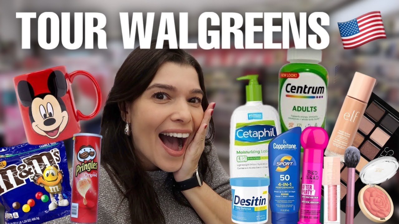 TOUR COMPLETO WALGREENS ORLANDO: FARMÁCIA QUE VENDE TUDO