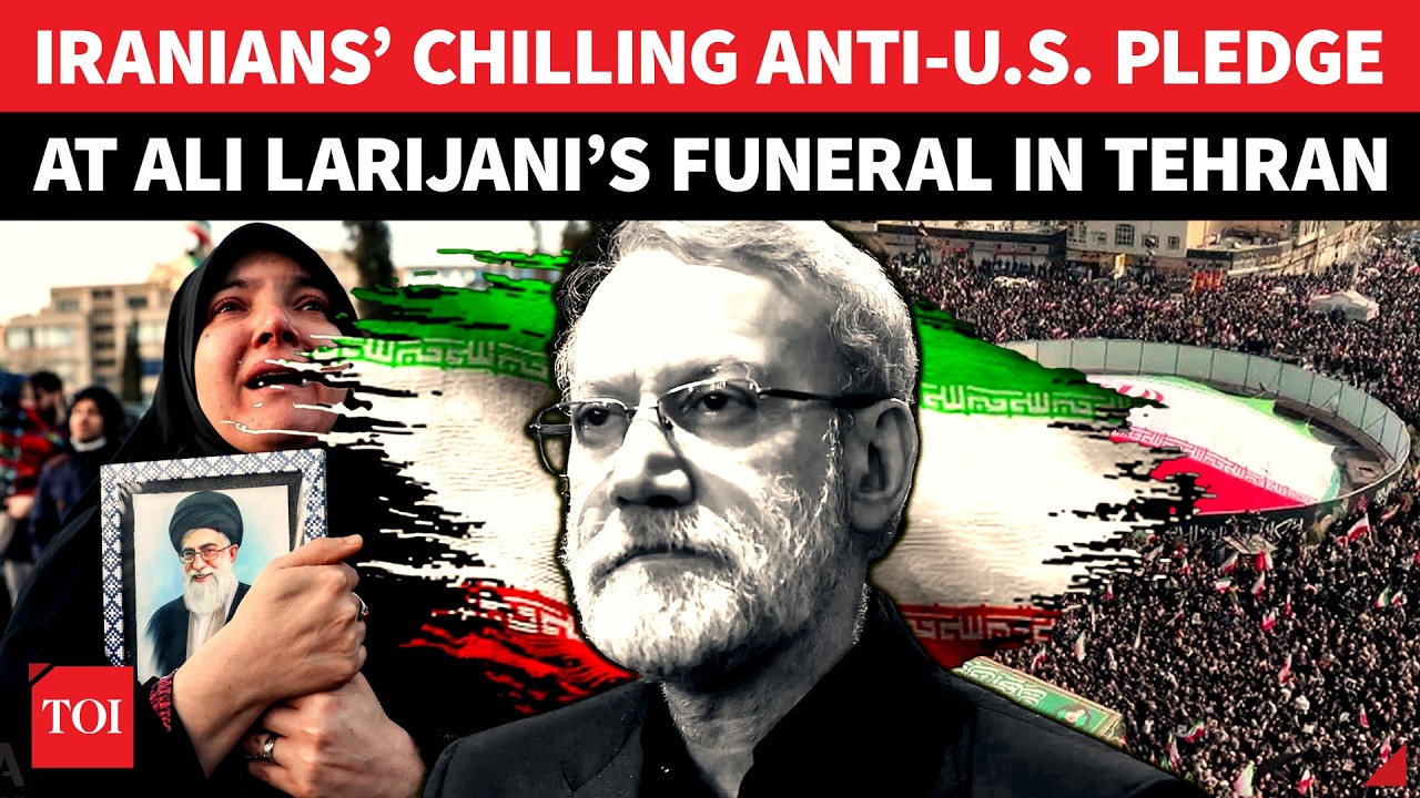 Iranians’ THUNDEROUS Pledge To ‘Punish US’ At Packed Funeral Of Ali Larijani; ‘Not A Single…’