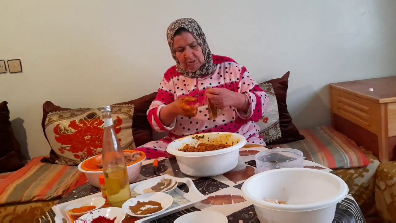 بكبوكة أكلة وجدية من يد لالا يمينة 👍👍😋😋