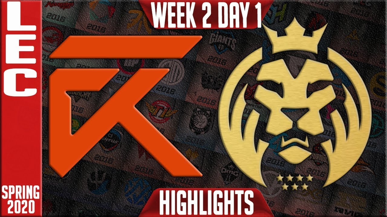 XL vs MAD Highlights | LEC Spring 2020 W2D1 | Excel vs MAD Lions