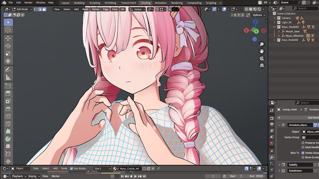 My 3D Model Began Modeling Its Own Clothes