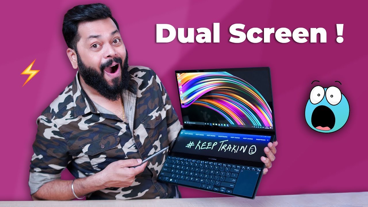 ASUS Zenbook Pro Duo with 2 Screens ⚡⚡⚡ Its The Laptop of Tomorrow!