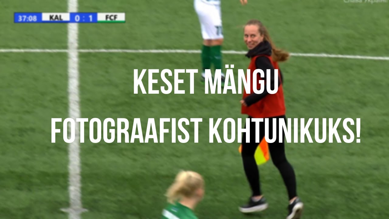 Kurioosum jalgpalli kõrgliigas: fotograafist sai keset mängu kohtunik!