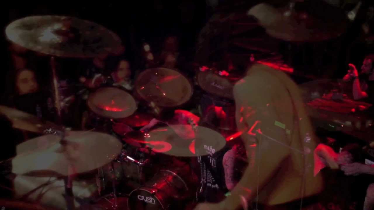 Decrepit Birth - "Of Genocide/The Infestation" LIVE @ DNA Lounge SF 2012 (Alex Bent Drum Cam)