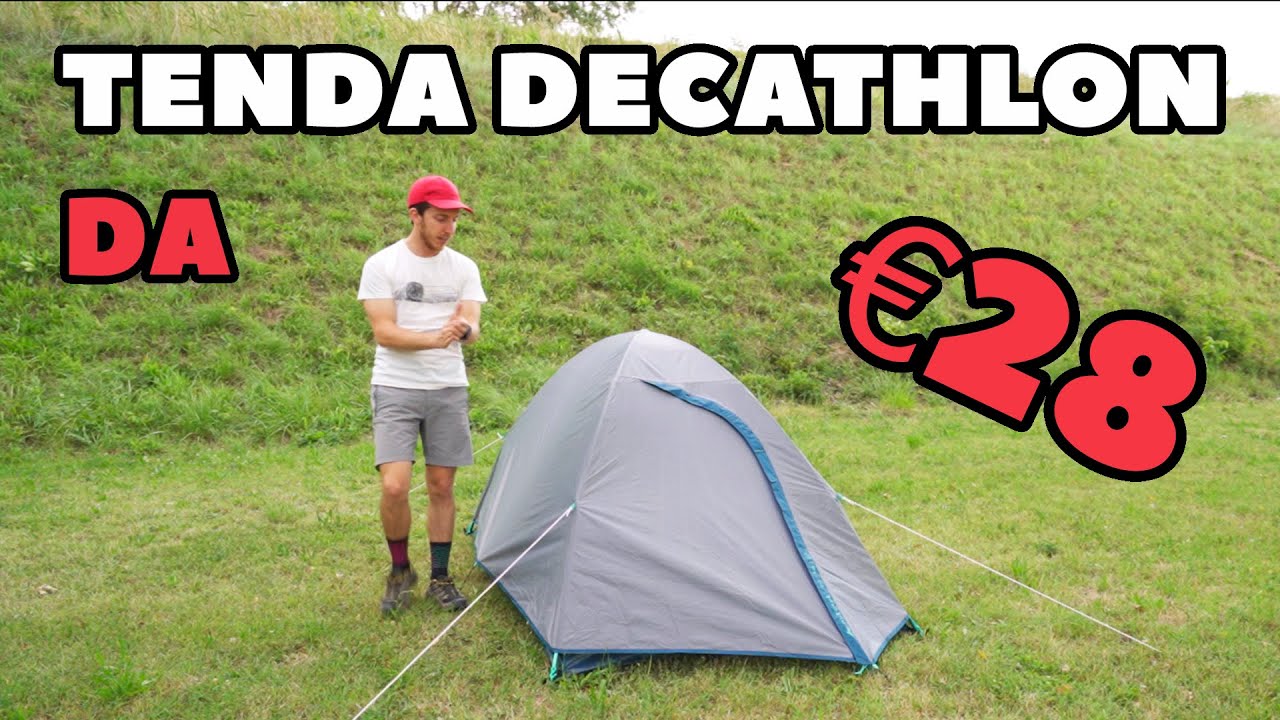 TENDA DECATHLON DA 28€ - Recensione Quechua MH100 2P