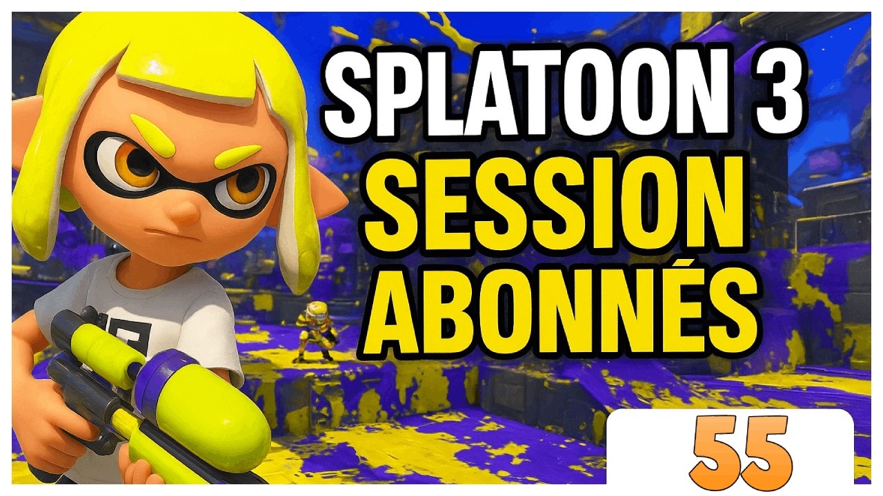 [V] Session avec vous - Splatoon 3 - A nous la victoire