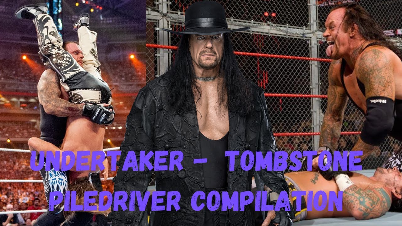 Undertaker - Tombstone piledriver￼ Compilation