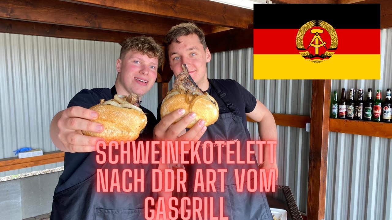 Schweinekotelett nach DDR Art eingelegt und gegrillt