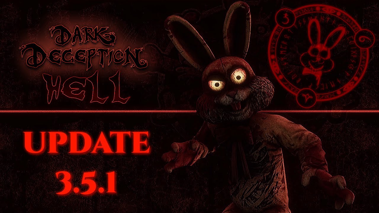 Dark Deception: HELL MOD | DD Chapter 4 Mascot Mayhem Showcase | Update 3.5.1