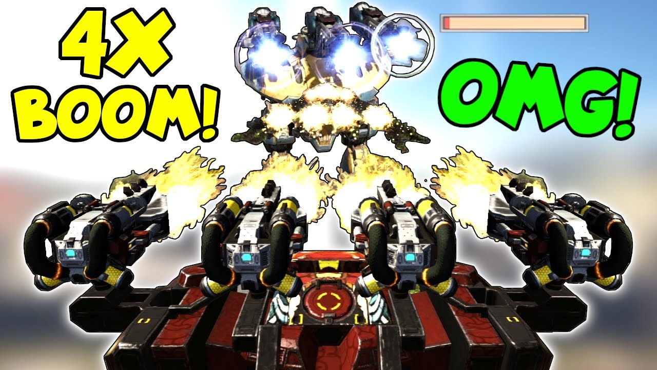 OMG! Mk3 INCINERATOR BEHEMOTH Instant Kill! Gameplay War Robots 8.0 WR