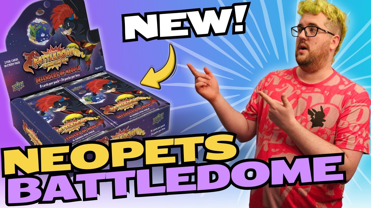 Neopets Battledome TCG Booster Box Opening!