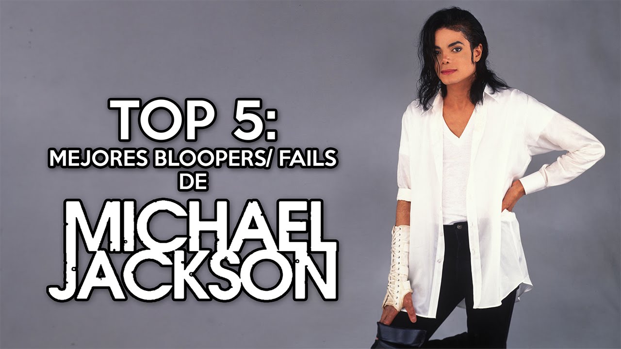 Top 5: Mejores Bloopers/ Fails de Michael Jackson | Videovlog N#1 | MJFPHD
