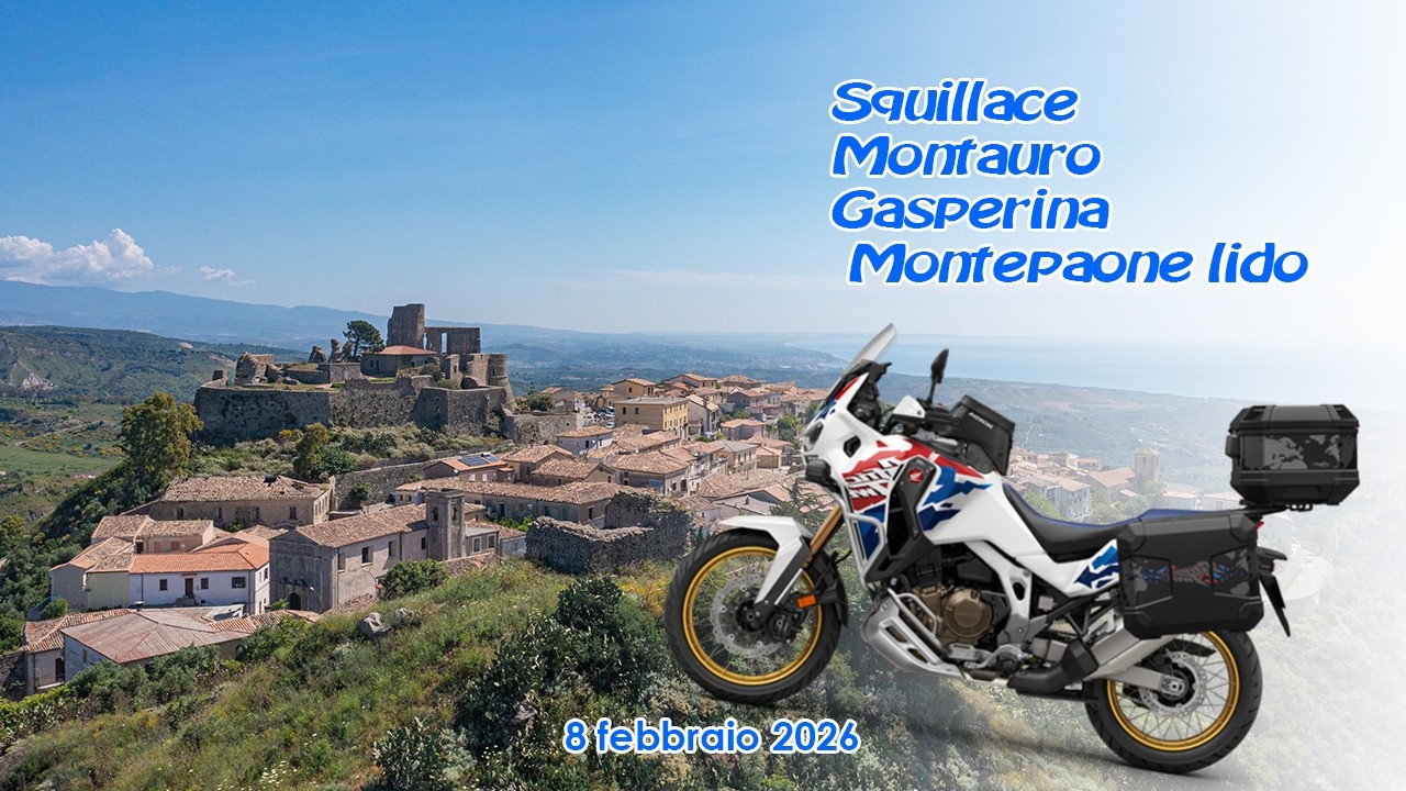 Squillace - Montauro - Gasperina - Montepaone lido in moto!