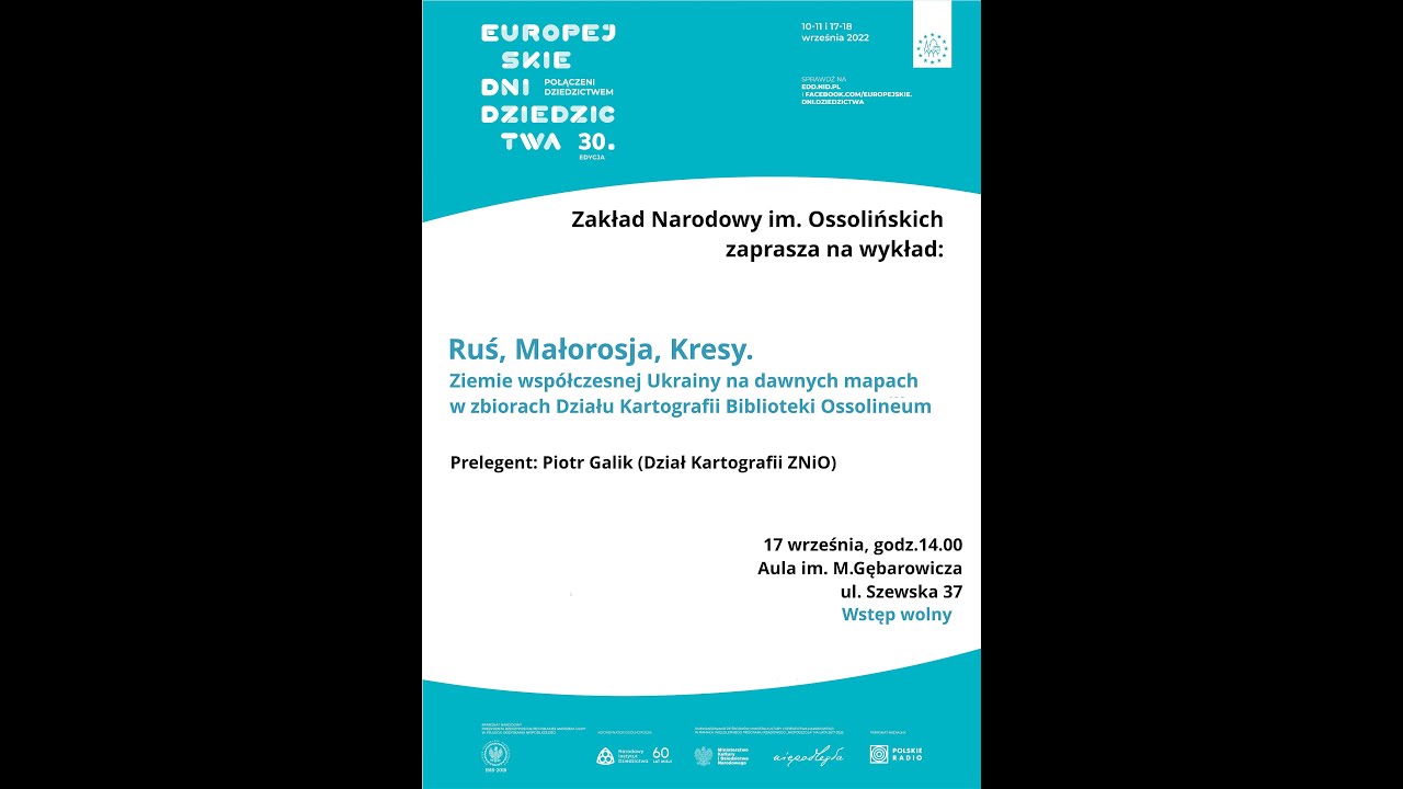 Ruś, Małorosja, Kresy. Ziemie współczesnej Ukrainy na dawnych mapach w zbiorach Ossolineum