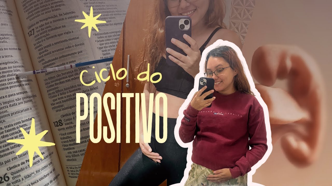 Meu Positivo! Documentei Cada Passo Até Descobrir que Estou GRÁVIDA (Ovulação + Reação Real)