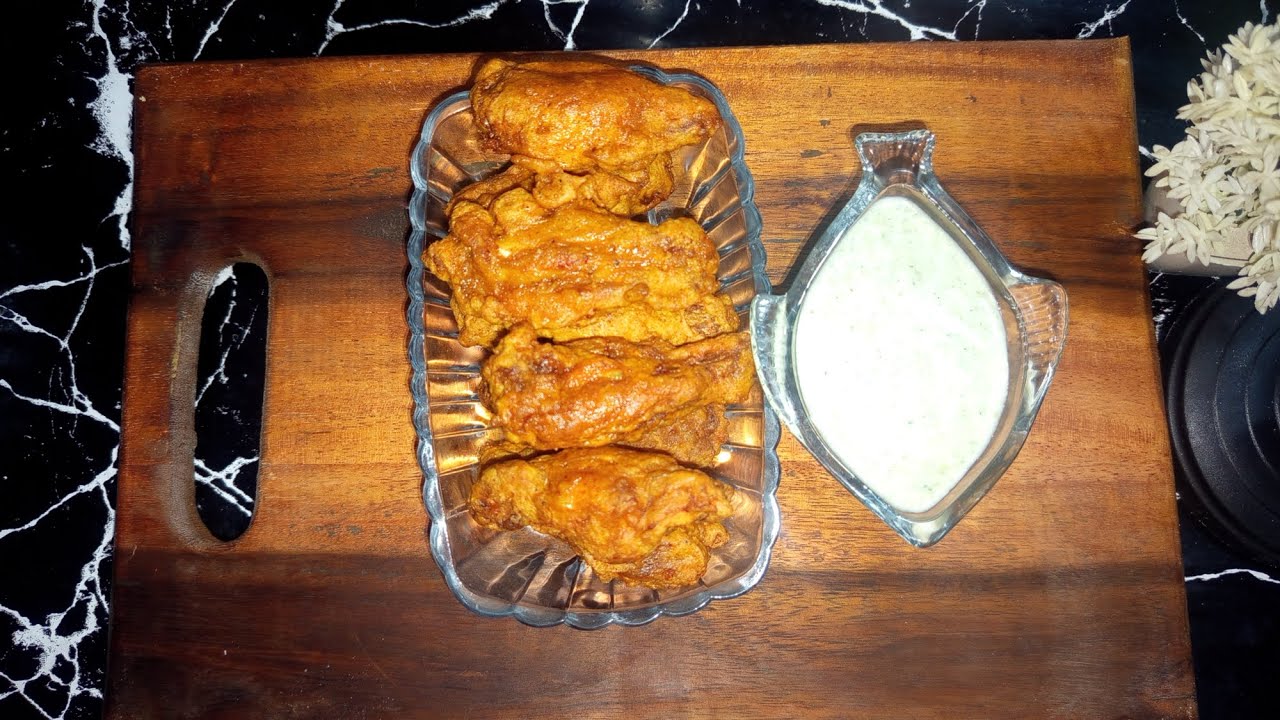Fry Chicken Wings Recipe| Tender and Juicy Chicken Wings |
