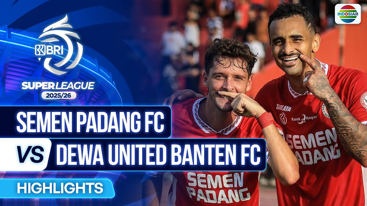 Semen Padang FC VS Dewa United Banten FC - Highlights | BRI Super League 2025/26