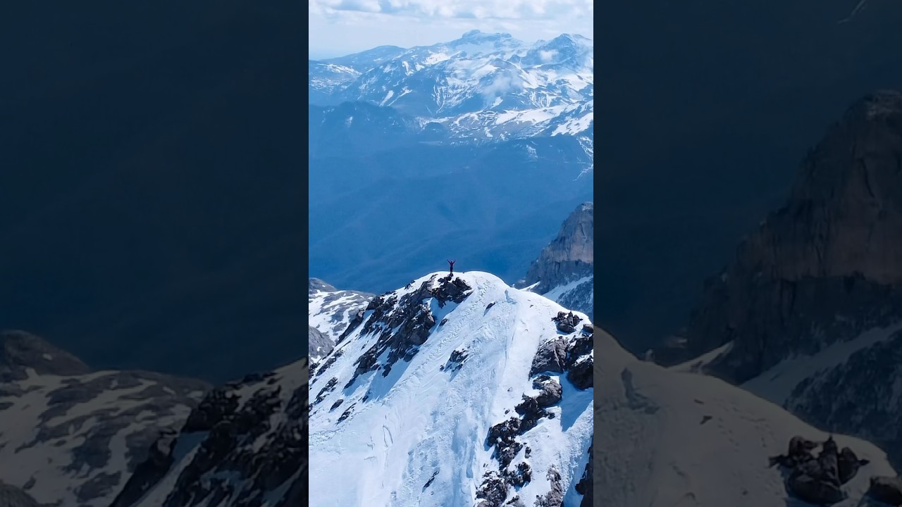 en uno de los GRANDES 😍🏔️ #picosdeeuropa #monta&ntilde;a #invernal #ascension #altamonta&ntilde;a #pico