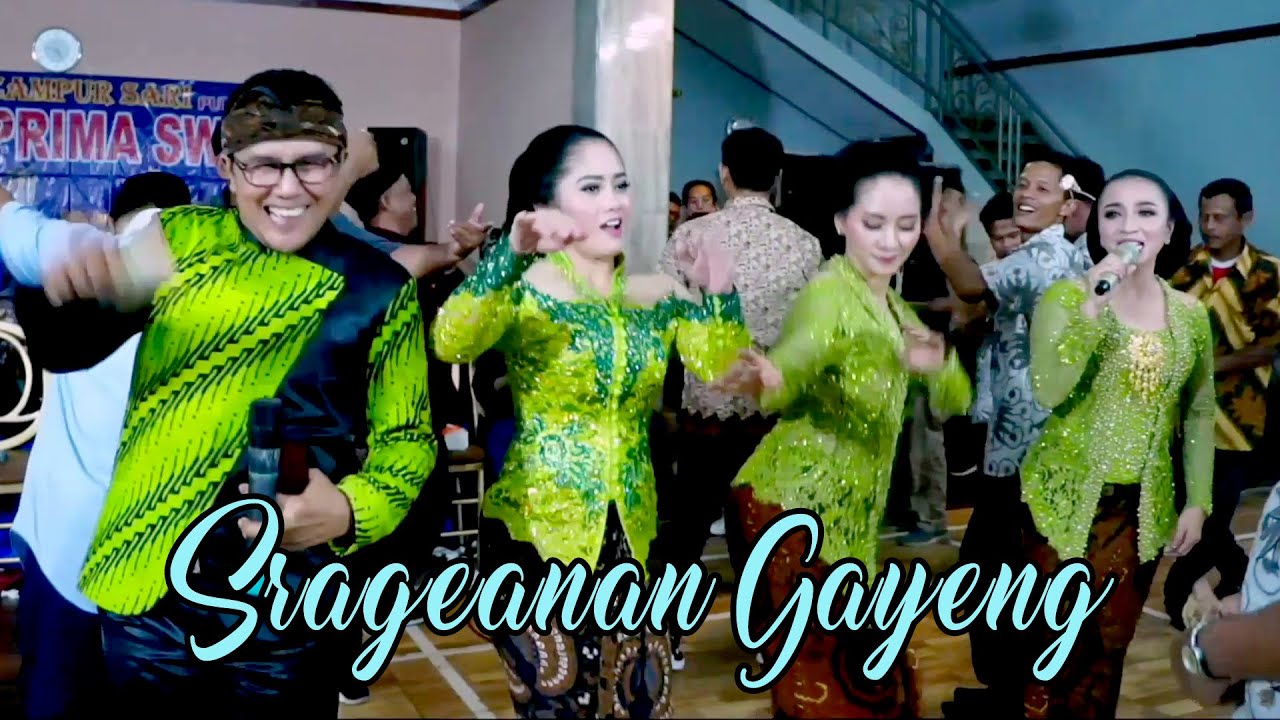 SRAGENAN GAYENG  SIDO MUKTI SIDO MULYO NGERENTENGI WEDOKAN TETESING TRESNO campursari PRIMA SWARA