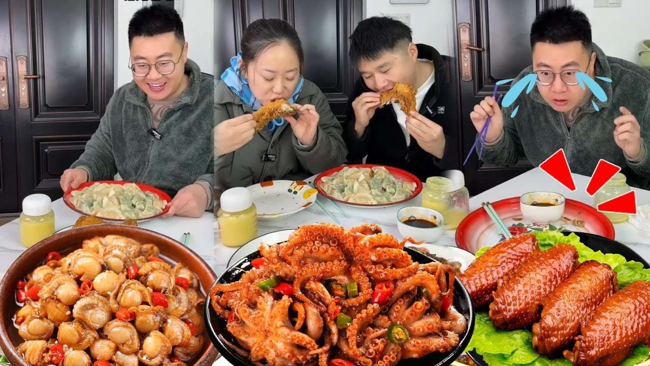蠢哥哥趁妈妈和小志不在家吃独食，没想到正好回家被抓个正着，母子俩不客气了顺便帮哥哥解决一下吃饭问题！【林小志】