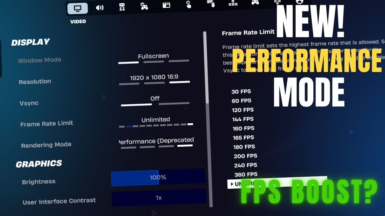 Legacy vs NEW Performance Mode in Fortnite - Real FPS Difference?