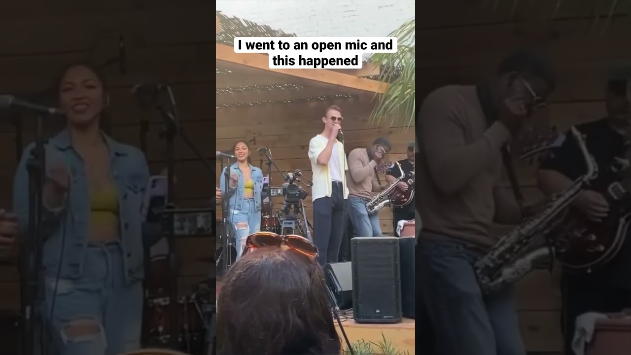 I WENT TO AN OPEN MIC AND THIS HAPPENED!