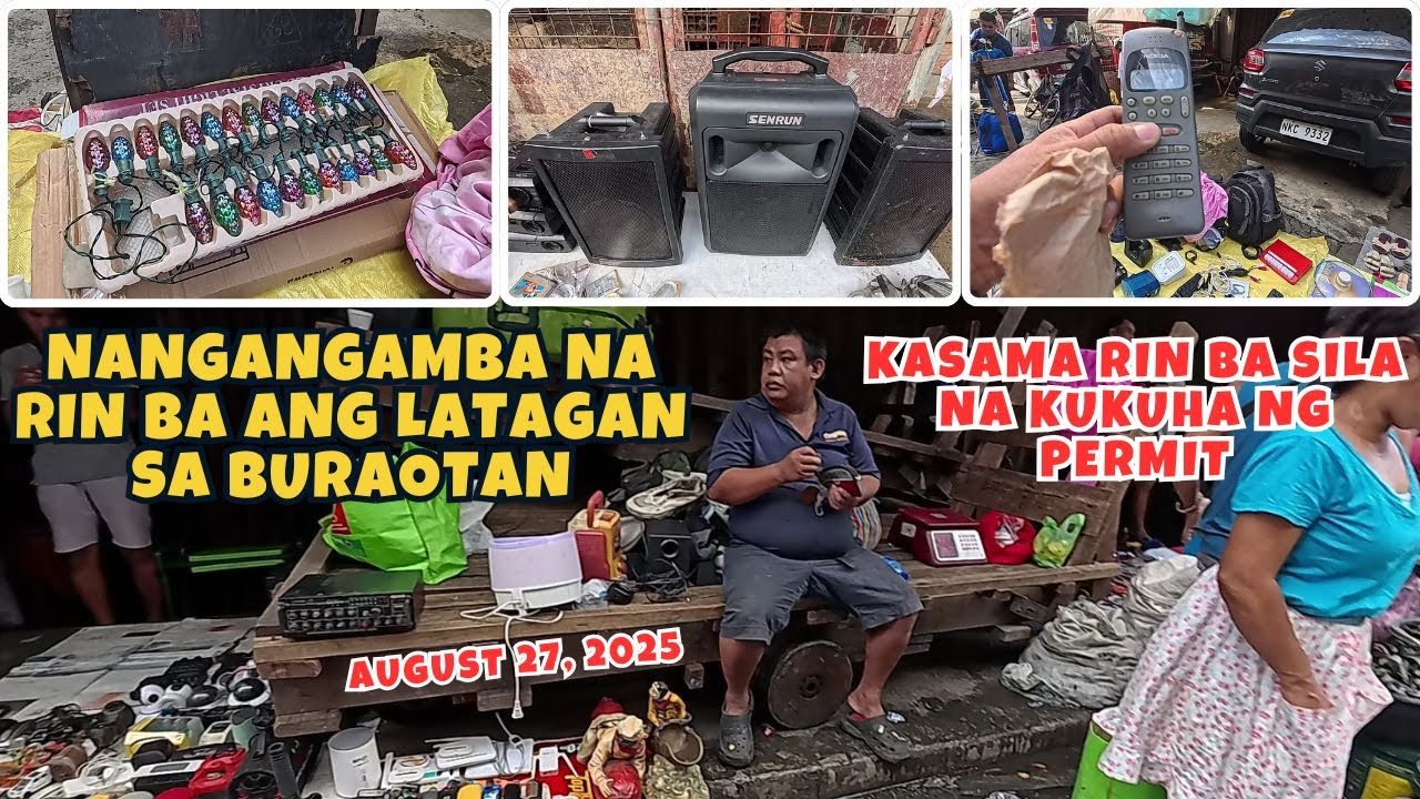 SAMANTALAHIN MGA LATAG SA BURAOTAN SA DIVISORIA HABANG MERON PA AUGUST 27, 2025