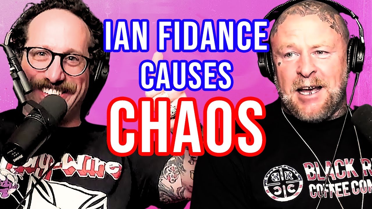 Ian Fidance Gets WAY Too Comfortable