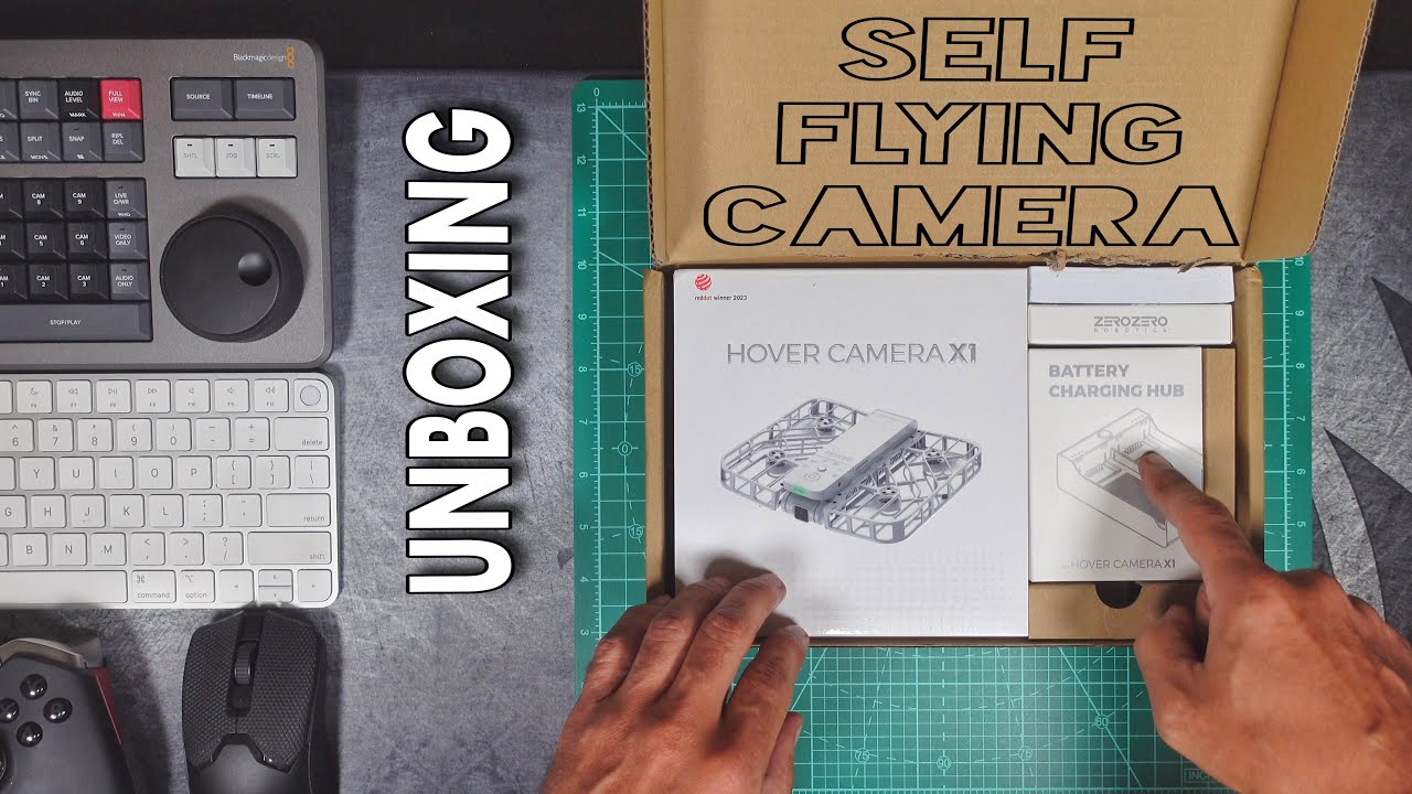HoverCamera X1 unboxing & app walkthrough