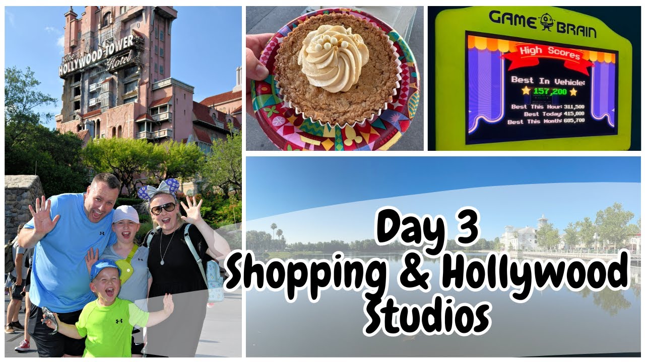 Orlando Florida Day 3 | Hollywood Studios | Shopping | Olive Garden
