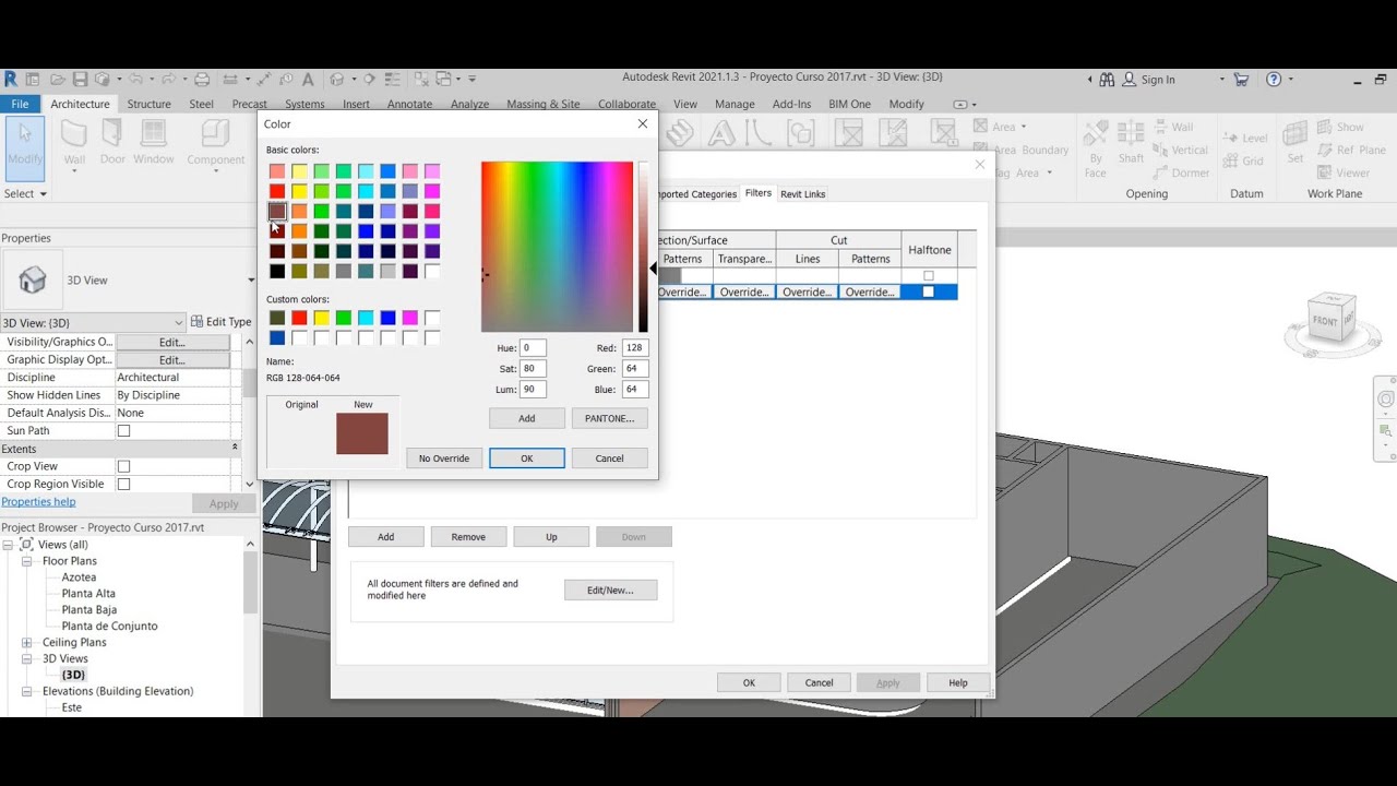Tip-25 Filtros de selección con Revit