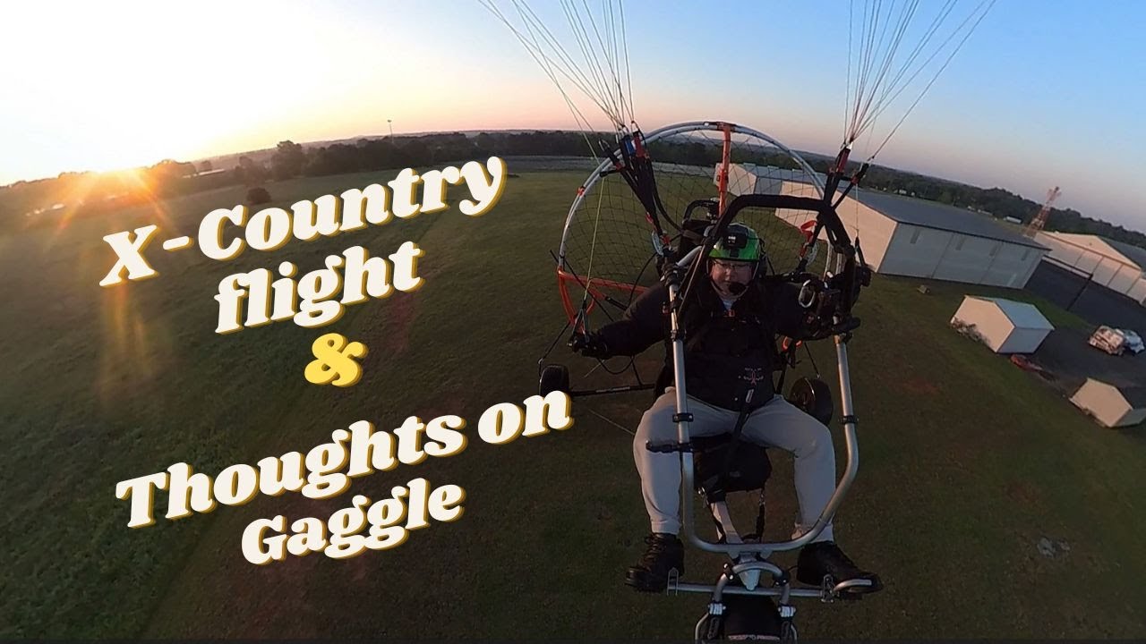 XC Flight - Thoughts on Gaggle Flying App - Amazing Spring Weather!