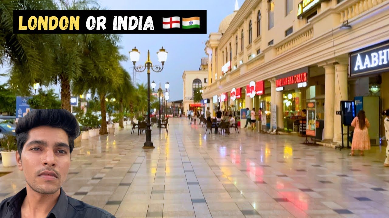 Modern India 🇮🇳 | Omaxe World Street Faridabad | White House Faridabad 