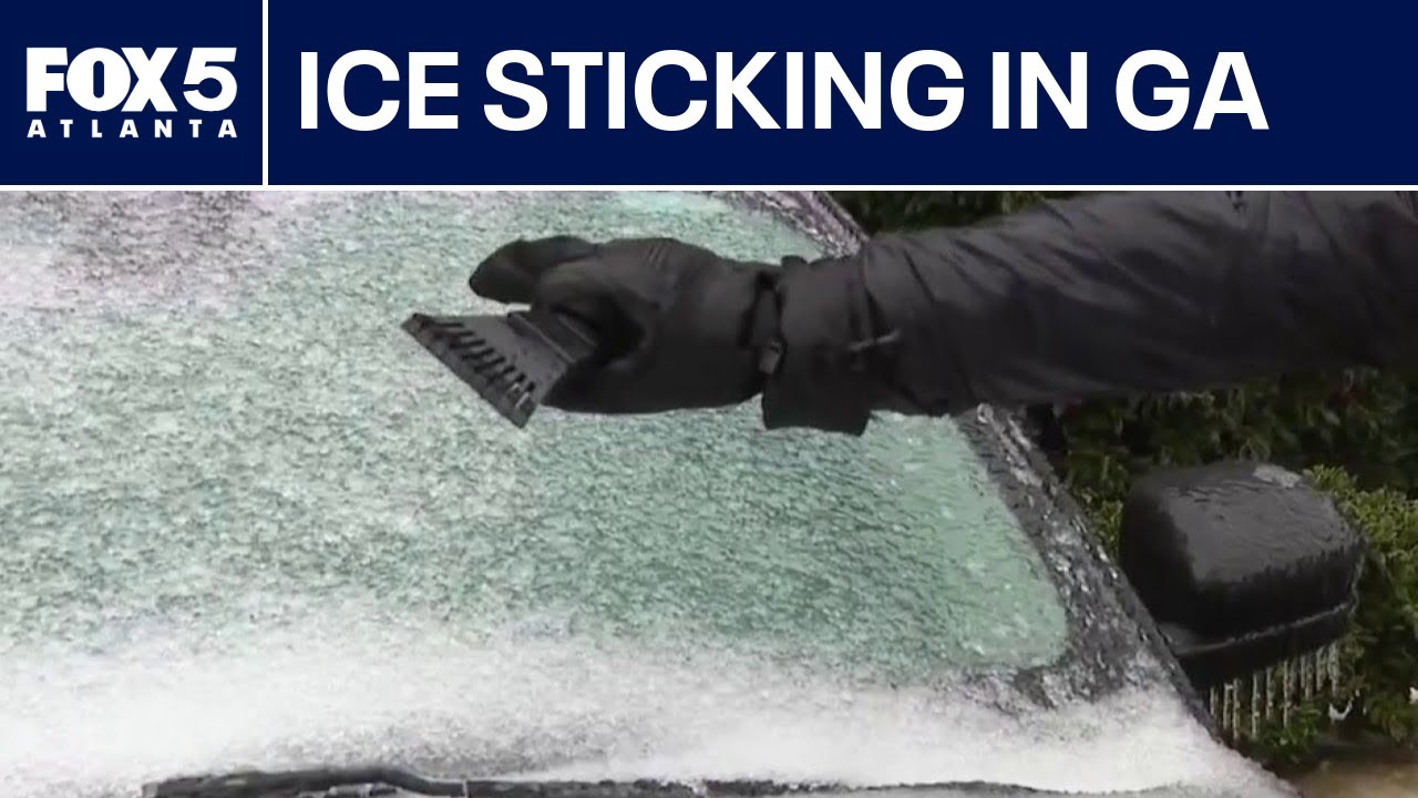 Ice accumulating in Dahlonega as more rain moves in | FOX 5 News