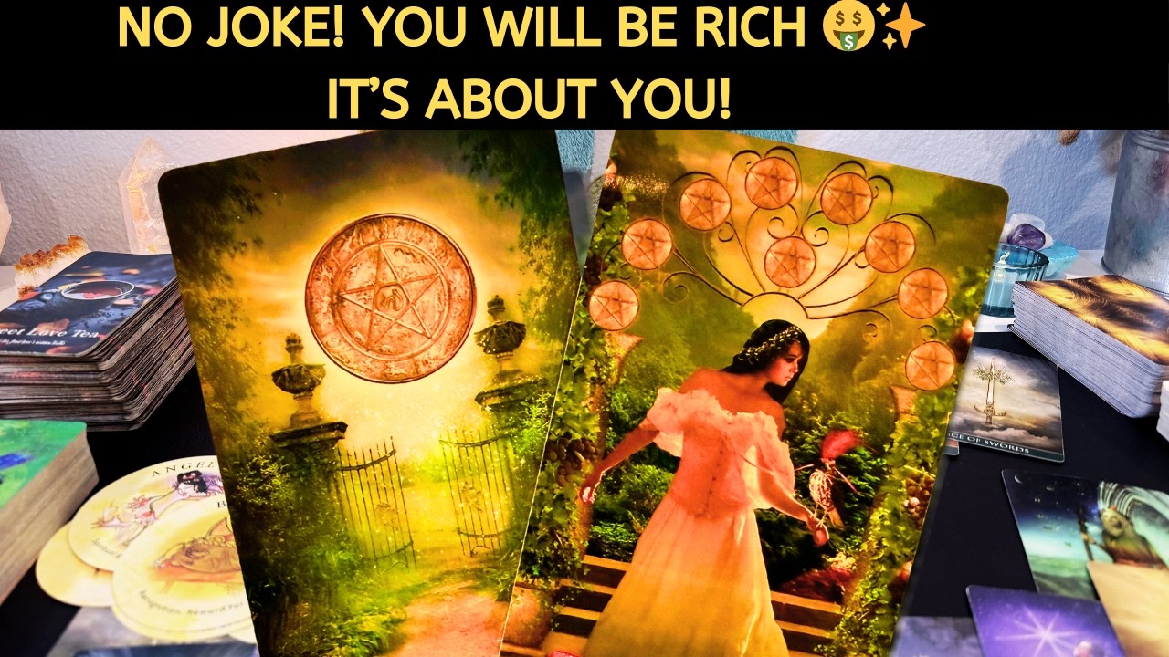 NO JOKE! YOU WILL BE RICH 🤑✨ it’s about you! Tarot Reading Love Money Career Collective