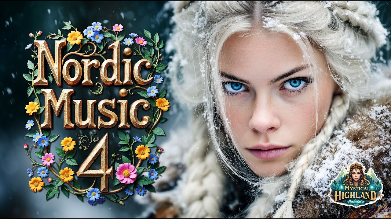 Nordic Fantasy Relax 4 | 432Hz Old Norse Female Vocals | Study, Gaming & Stress Relief Mix w/ Violin