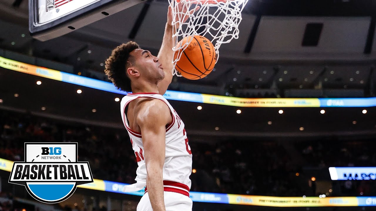 Каждый данк Трейса Джексона-Дэвиса из Big Ten Play 2022-2023 | Баскетбол в Индиане