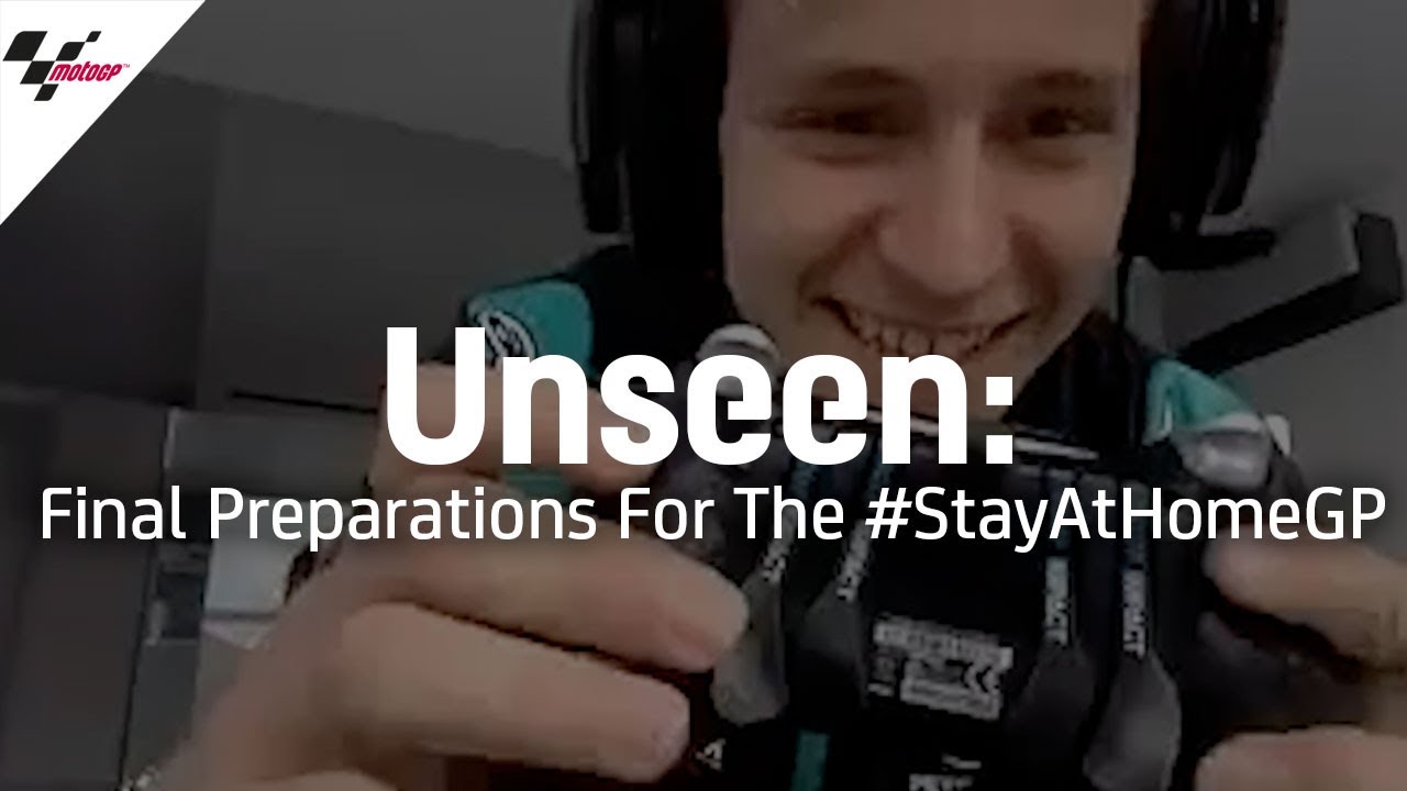 Unseen: Final preparations for the #StayAtHomeGP 🏡