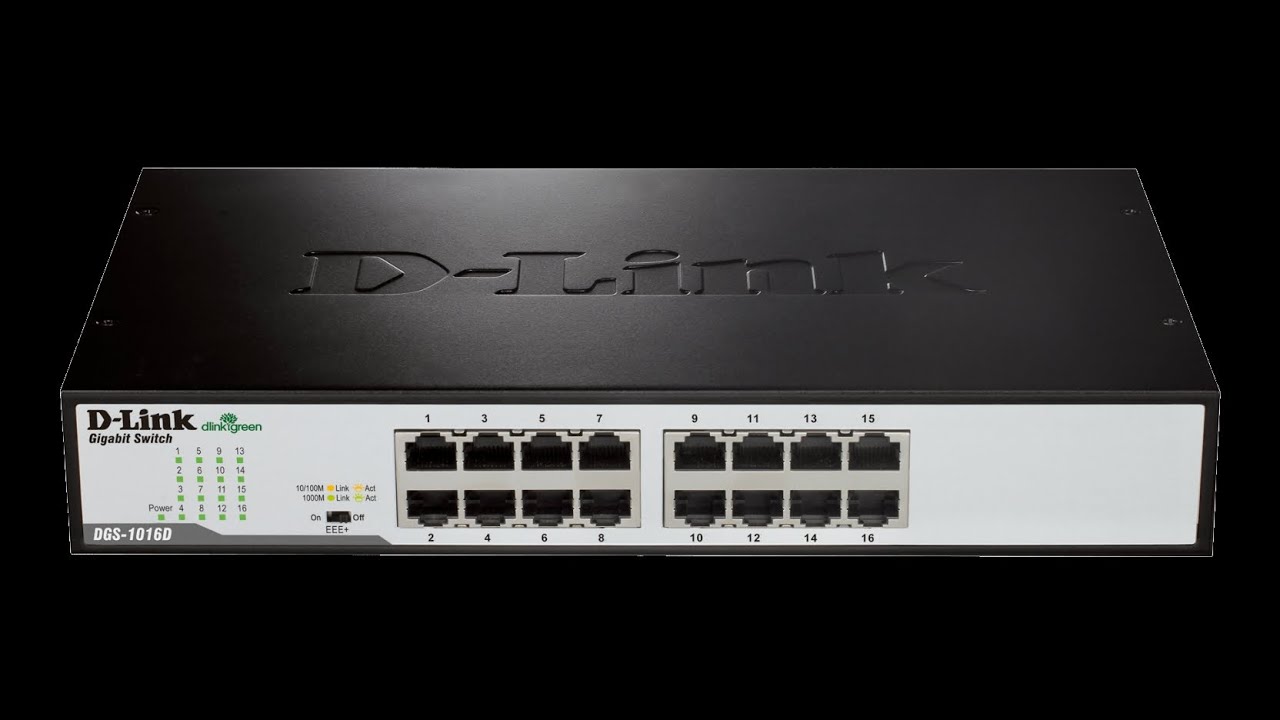 D link DGS 1016D 16port Gigabit Switch