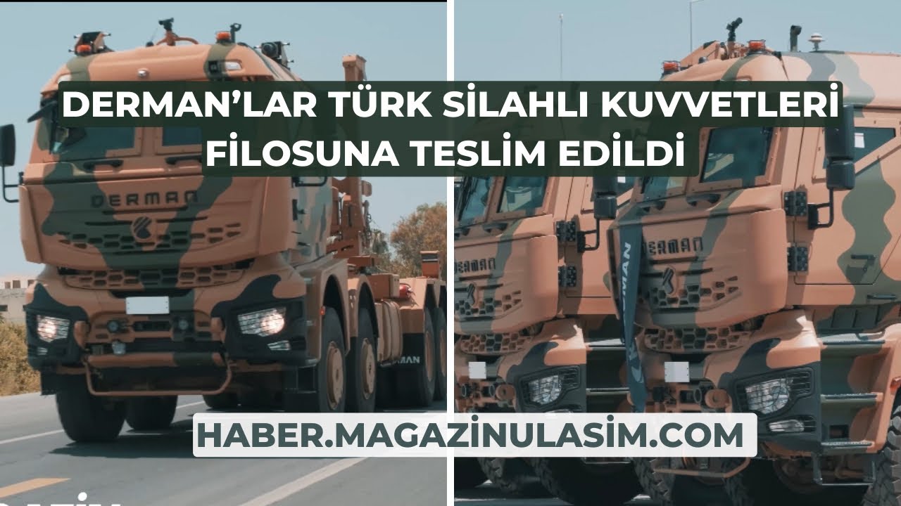 Koluman Otomotiv 🫡T&uuml;rk Silahlı Kuvvetlerine Derman&rsquo;ların İlk Partisini Teslim Etti 🇹🇷