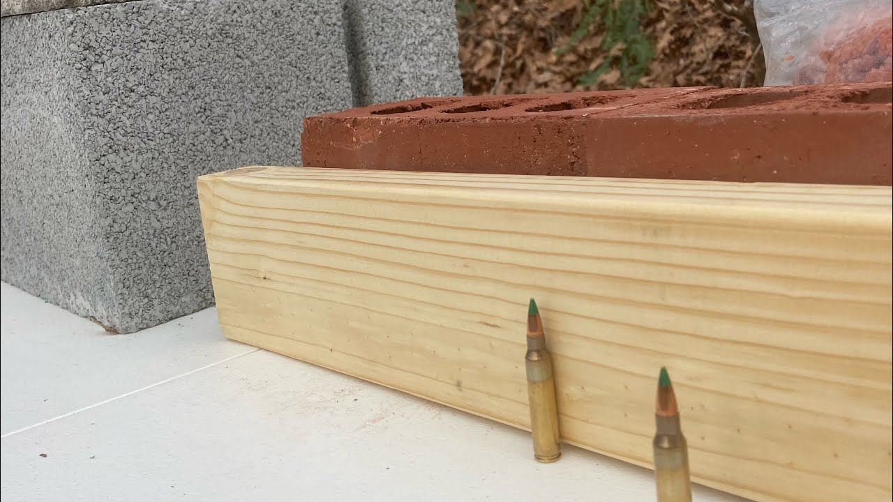 Green Tip 5.56 vs. Barriers
