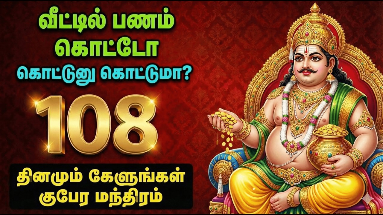 Kubera Mantra Tamil | 108 குபேரன் மந்திரம் | Wealth Attraction Powerful Chant | Money & Prosperity