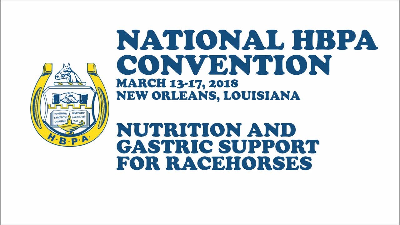 National HBPA Convention: Nutrition and Gastric Support for Racehorses
