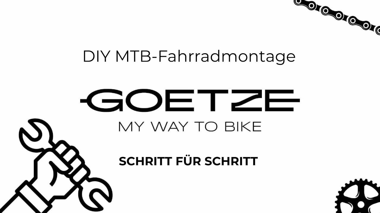 Schritt-für-Schritt-Anleitung zum Zusammenbau eines Goetze MTB-Bikes