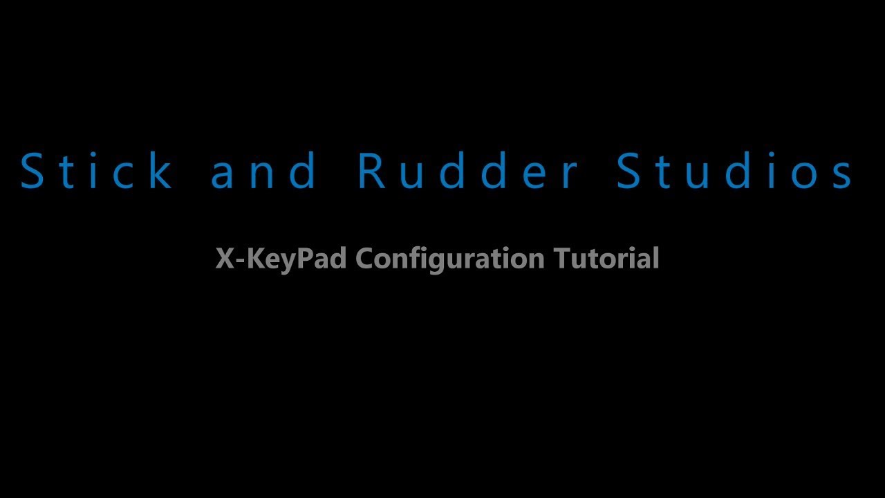 X-KeyPad 1.0 X-Keys Configuration Tutorial
