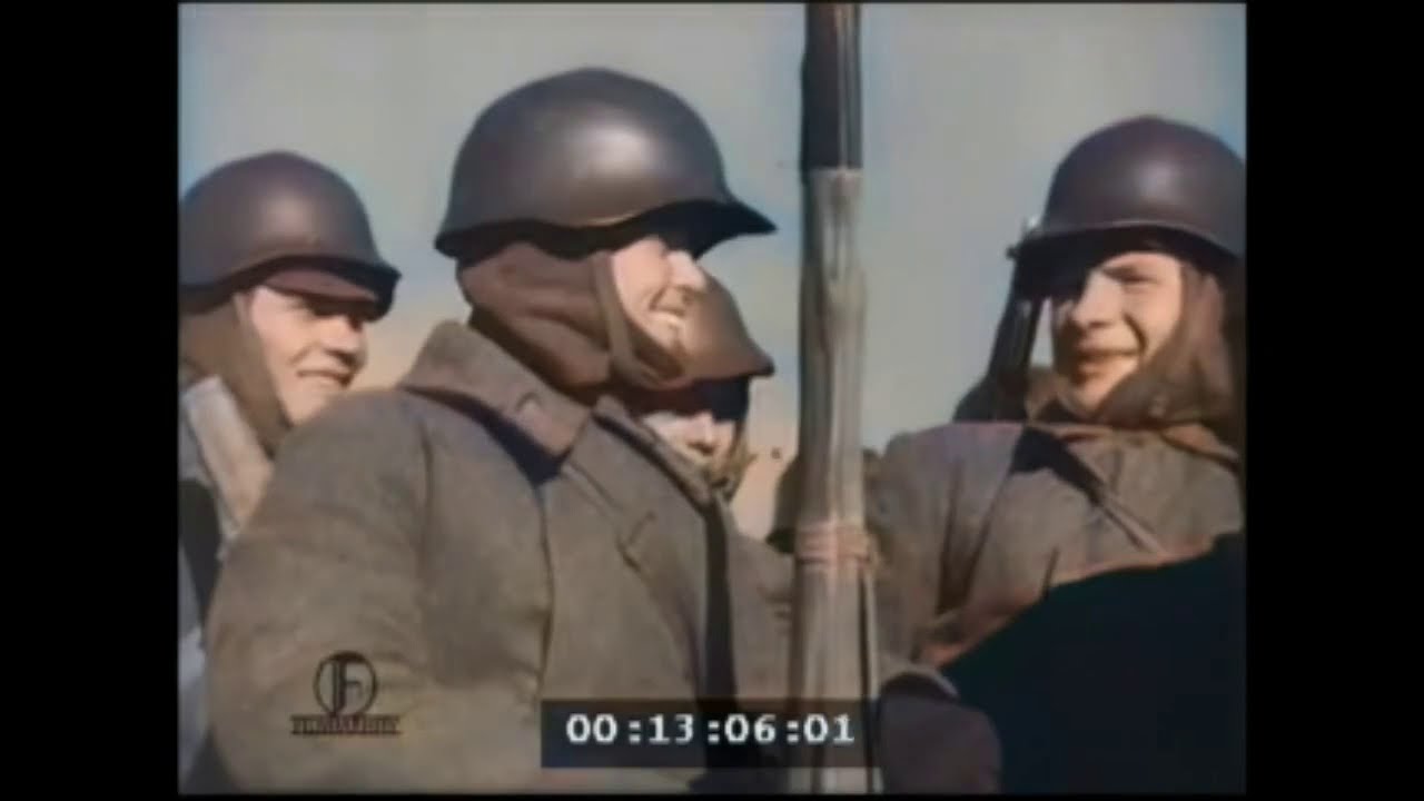 Nõukogude vägede ja sõjalaevastiku saabumine Eestisse (1939) Koloreeritud