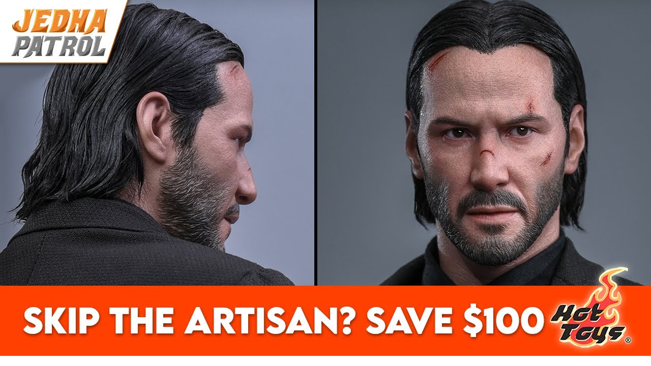 Hot Toys John Wick — сэкономьте 100 долларов с помощью скульптурных волос?